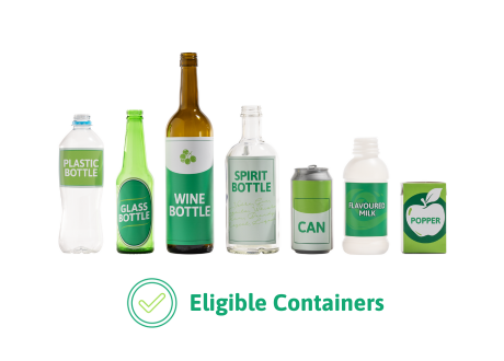 Eligible containers